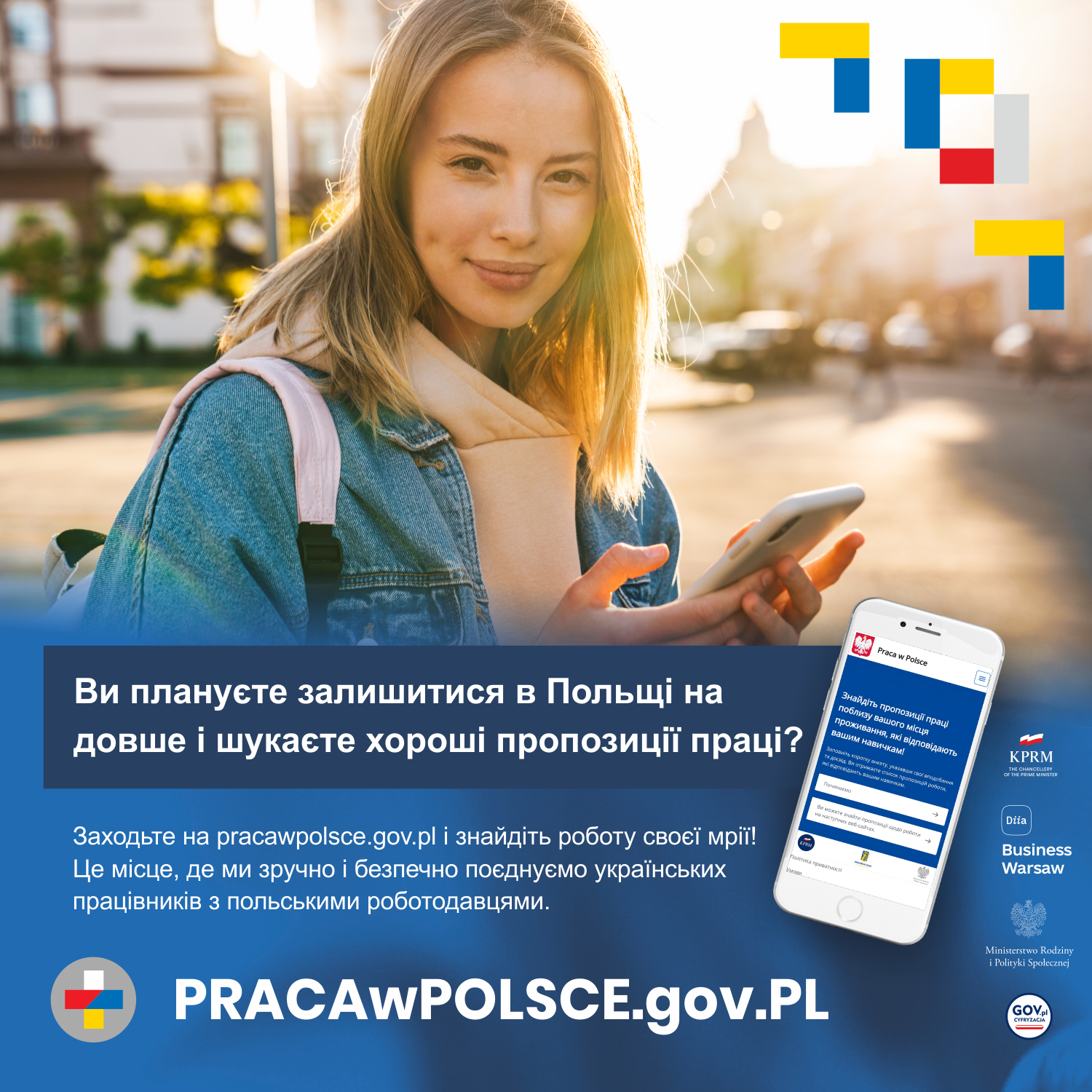 Plakat - socialmedia - facebook pracujwPolsce.gopl.